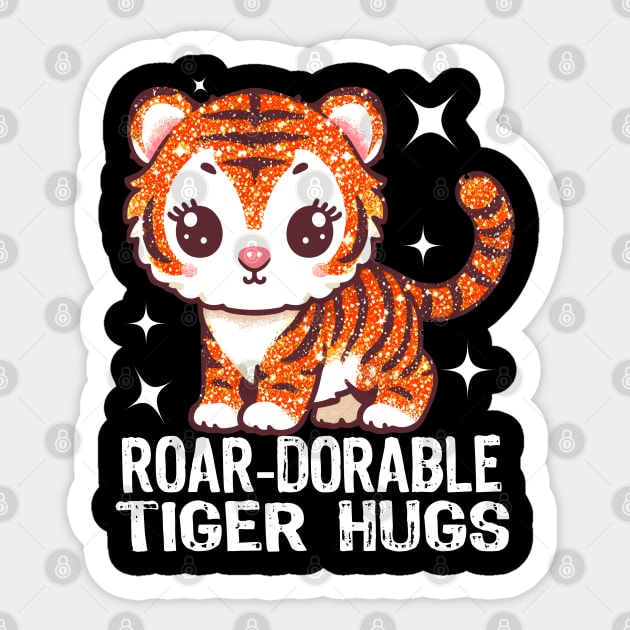 Tiger Lover Sticker by Outrageous Flavors